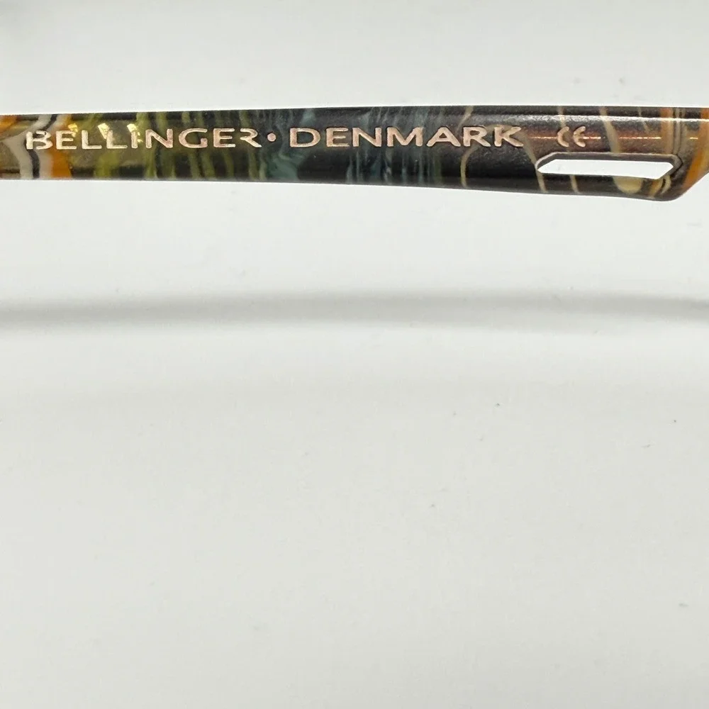 Bellinger Denmark Easy C.980 Eyeglasses Frames Black‎ Multi 48-15 21865